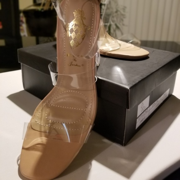 Clear Strappy Camby Sandal - Picture 3 of 5